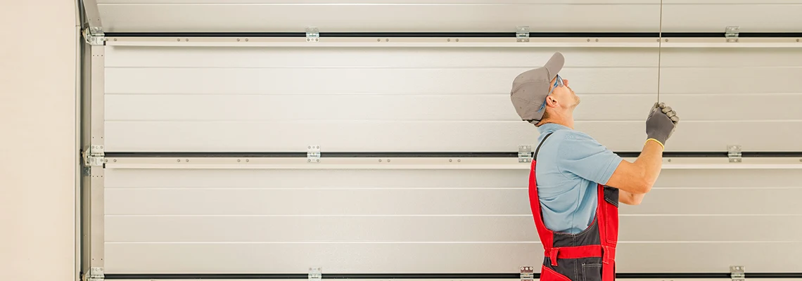 Aluminum Garage Door Installation in Hoffman Estates, Illinois