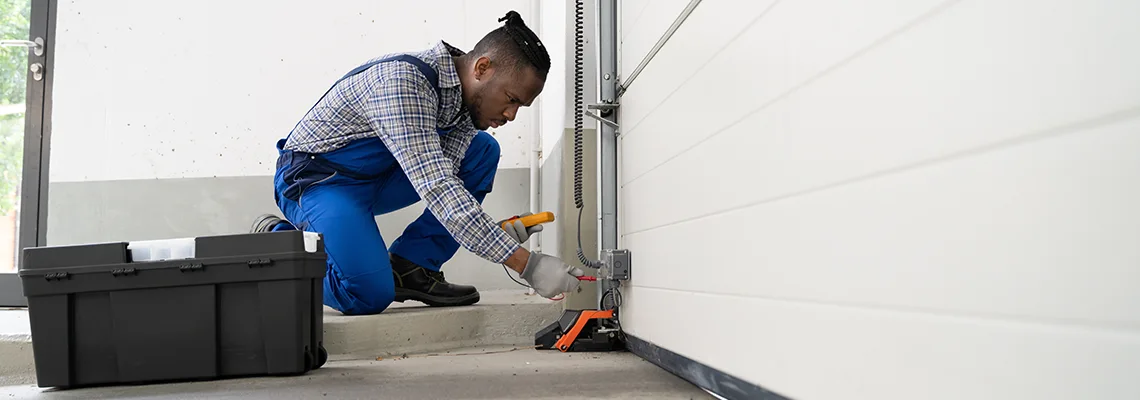 Garage Door Track Repair in Hoffman Estates, IL